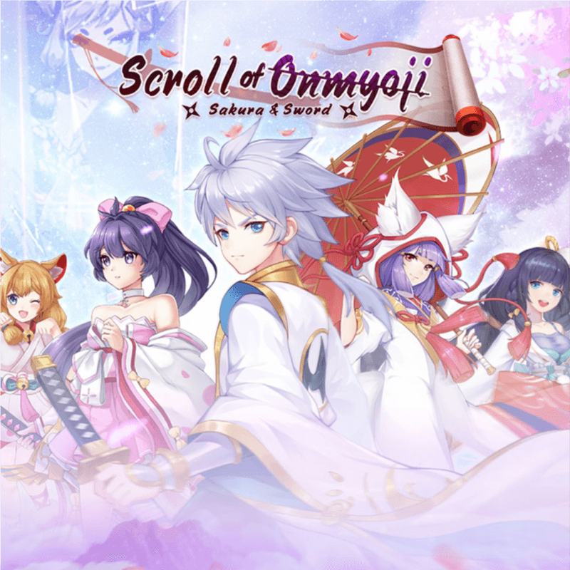 Image of SCROLL OF ONMYOJI : SAKURA & SWORD